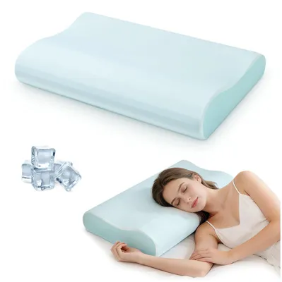 Ergonomisches Nackenkissen 60x40 cm Memory-Schaum