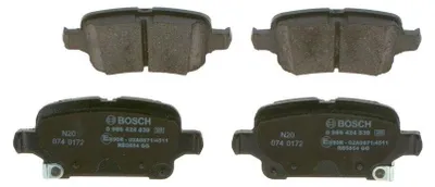 Image de Patins De Frein Arrière Opel Astra K 1,0-1,6 15-