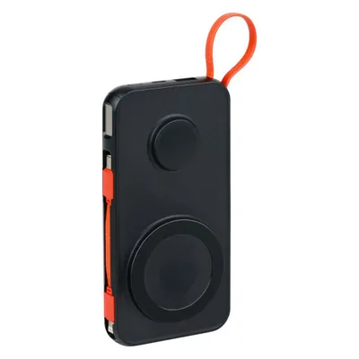 Produktbild von GRUNDIG Magnetische Wireless Powerbank 10000mAh Schwarz MagSafe kompatibel Kabellos Schnellladen Tragbar Kompakt Akku Ladegerät Smartphone