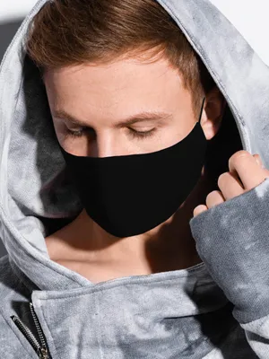Obrázek produktu pro Ombre Clothing Rouška černá velikost