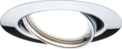 Immagine prodotto di Luce da incasso LED rotonda 4,5W GU10 cromo orientabile