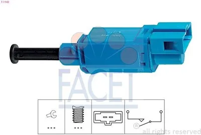 Produktbild von FACET Bremslichtschalter 7.1142 für VW POLO (9N) mechanisch