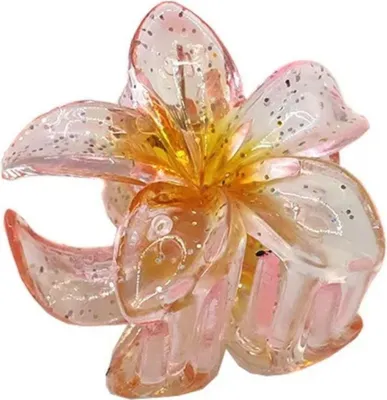Obrázek produktu pro Sponka do vlasů Flower - Růžová | Stylový doplněk KP39307