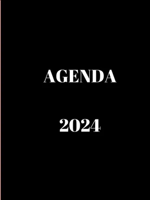 Immagine prodotto di Agenda 2024 con suddivisioni mensili e settimanali