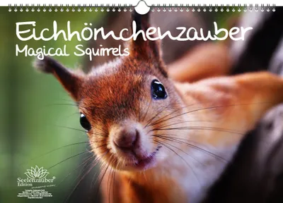Produktbild von Eichhörnchenzauber DIN A3 - Immerwährender Kalender Eichhörnchen - Seelenzauber