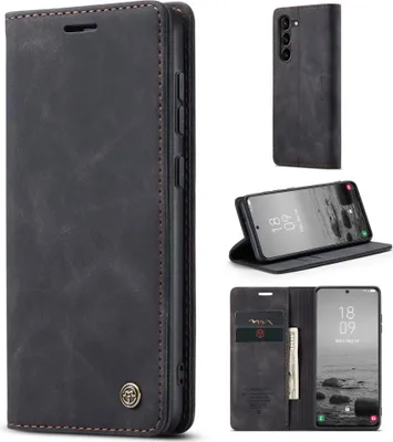 Produktbild von Samsung Galaxy S23 Hülle - CaseMe 013 Klapphülle - Schwarz