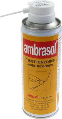Produktbild von Etikettenlöser 200 ml für hartnäckige Aufkleber und Klebereste