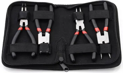 Produktbild von Sprengringzangen Sicherungsringzangesatz 125 mm, 4-tlg.