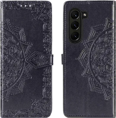 Image de imoshion Bibliothèque Mandala pour le Samsung Galaxy Z Fold 6 - Noir