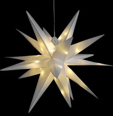 LED 3D Weihnachtsstern Stern Hängen Weihnachtsbeleuchtung DIA 100cm Außen IP44