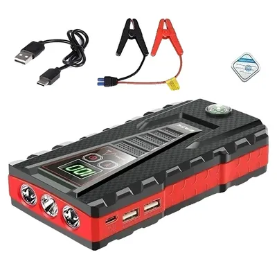 Obrázek produktu pro Startovací kabel pro auto, špičkový proud 1200 A, multifunkční powerbanka, kartonová krabice