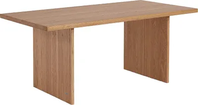 Produktbild von HOME DELUXE Esstisch FONTAR – Natur, Eiche geölt (240 x 100 x 75 cm) | Massiver Holztisch im modernen Design für Esszimmer & Küche