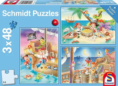 Produktbild von Schmidt Spiele Piratenbande, 48 Stück(e), 4 Jahr(e)