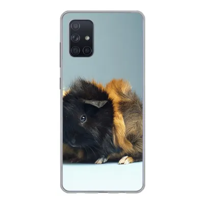 Produktbild von MuchoWow® Handyhülle Schutzhülle Hülle für Samsung Galaxy A51 Zwei kleine Meerschweinchen Silikon Softcase Handy Hülle - Schutzabdeckung