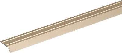 Produktbild von Alberts Ausgleichsprofil | selbstklebend | Aluminium, sandfarbig eloxiert | 900 x 30 mm