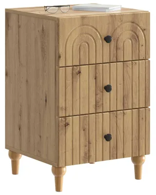 Obrázok produktu pre vidaXL Nočný stolík Artisan – dub 43 x 41 x 66,5 cm drevotrieska