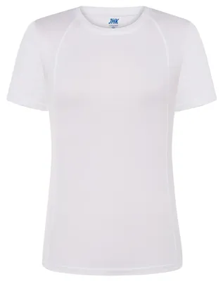 Image de JHK - T-shirt pour femmes, sport LT5369 (M) (blanc)