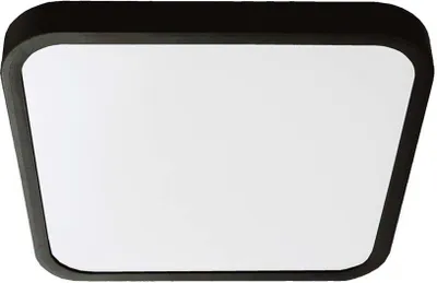 Immagine prodotto di Plafond V-TAC 48W LED Quadrato 42x42cm a superficie IP44 Nero VT-8630B 3000K 5160lm