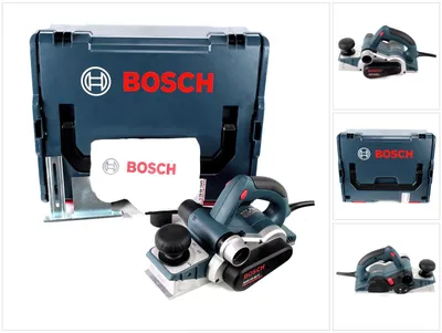 Zdjęcie produktu dla Bosch GHO 40-82 C Professional, Czarny, Niebieski, Srebrny, 14000 RPM, 8,2 cm, 2,4 cm, 5,5 m/s², Prąd przemienny