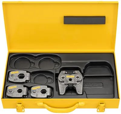 Image de REMS Coffret en tôle d'acier Coffret n° 574516 pour pince intermédiaire + bagues à sertir