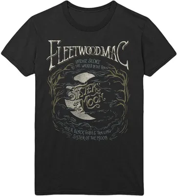 Produktbild von Fleetwood Mac - "Sisters Of The Moon" T-Shirt für Herren/Damen Uni RO1197 (XL) (Schwarz)