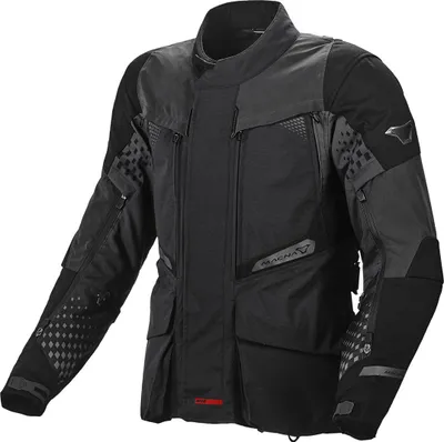 Obrázok produktu pre Textilná bunda na motorku Macna Fusor, čierna, 3XL