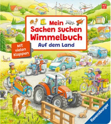 Produktbild von Mein Sachen suchen Wimmelbuch: Auf dem Land