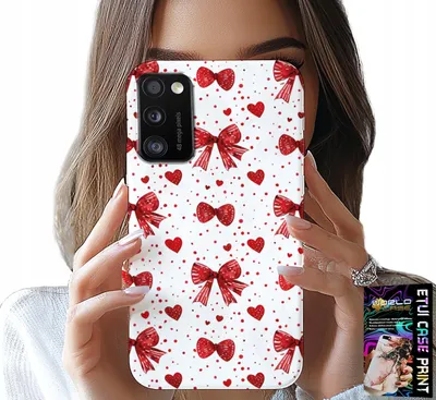 Produktbild von Fall Für Samsung Galaxy A41 - Rote Schleife Mode-Designs