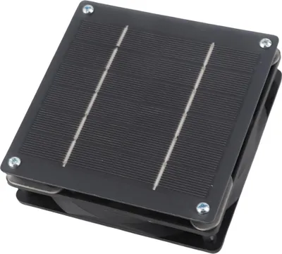Obrázok produktu pre Monokryštalický solárny panelový ventilátor 3W 6V nastaviteľný uhol solárneho ventilátora Exhuast Vent Fan Silent pre kuracie kooperačné skleníky