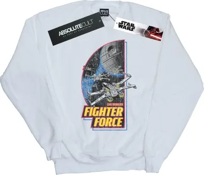 Produktbild von Star Wars - "Fighter Force" Sweatshirt für Herren BI45824 (M) (Weiß)
