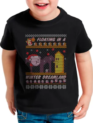 Produktbild von style3 Dreamland Sweater Kinder T-Shirt xmas weihnachten weihnachtspullover pulli ugly sweater strick