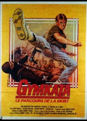 Zdjęcie produktu dla Gymkata – 1985 – 120 x 160 cm – Oryginalny plakat filmowy
