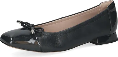 Produktbild von Caprice Ballerina - Blau Leder/Synthetik : 40 : Normal Größe: 40 Weite: Normal