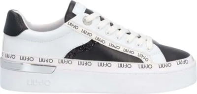 Immagine prodotto di Scarpe Liu Jo Bf2003px306 Bianco Nero Pelle