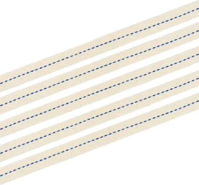 Produktbild von 5 X12cm 100% Natürliche Baumwolle Ölllampe Lampendocht 10mm für Öllampe 11098