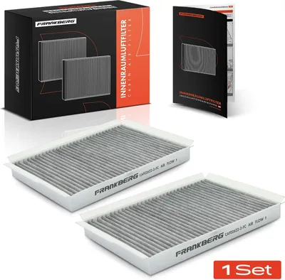 Produktbild von Frankberg 2x Innenraumfilter Aktivkohle für Chevrolet Captiva C100 Opel Antara L07