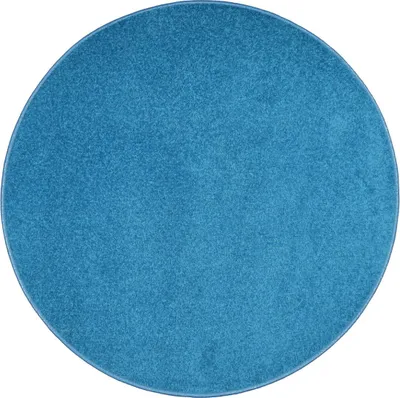 Image de 200 x 200 (diamètre) cercle Tapis Eton turquoise cercle
