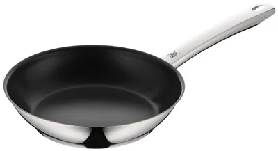 Produktbild von WMF Bratpfanne 24 cm, Edelstahlpfanne, Cromargan Edelstahl beschichtet, backofen