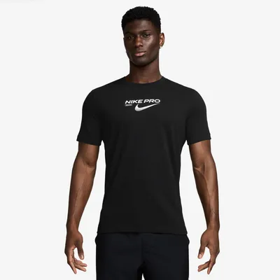 Produktbild von M Nk Df Tee Nike Pro Training Schwarz/Weiss Schwarz/Weiss S