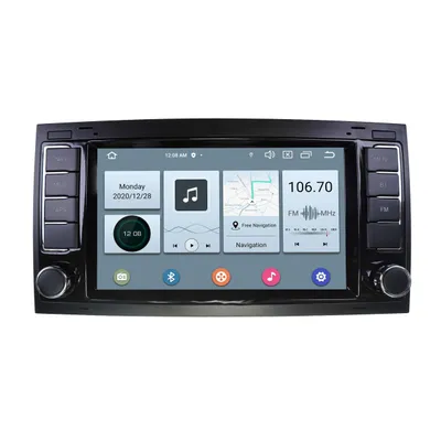 Produktbild von Für VW Touareg T5 Multivan 7" Touchscreen Android Autoradio GPS Navi CarPlay