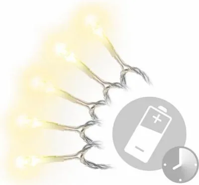 Zdjęcie produktu dla Świąteczny LED łańcuch - 10 m, 100 diod, ciepła biel