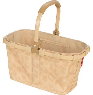Zdjęcie produktu dla Reisenthel Carrybag XS, Beżowy, Aluminium, Poliester, Koszyk na zakupy, 8 kg, Wzór, 5 l