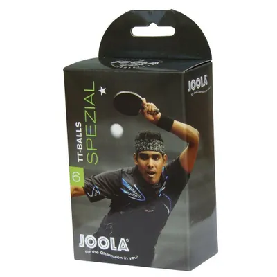 Produktbild von Joola Tischtennisbälle Spezial 6 Bälle 1* Weiß | Tischtennis Bälle TT Tabletennis