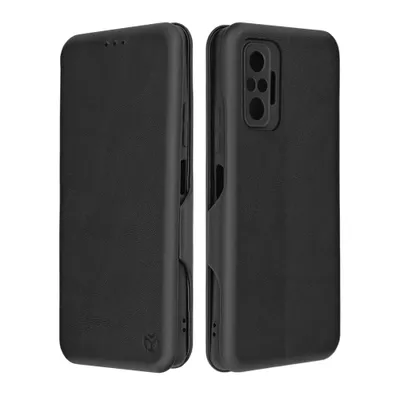 Produktbild von Techsuit Safe+ Book Wallet Klapphülle für Xiaomi Redmi Note 10 Pro - Schwarz