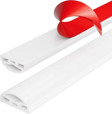 Productafbeelding van Siliconen douche-drempel, flexibel, zelfklevend, 1 meter lang, wit