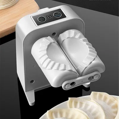 Produktbild von Gemüseschneider, automatischer Ravioliform, Elektrische, Ravioli Former, mit Löffelbürste, USB-Aufladung, Knödel formen, für den Haushalt