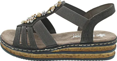Produktbild von Damen Sandalen Rieker 62949-45 grau 37