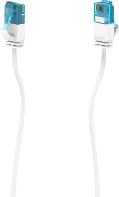 Image de Câble réseau "Flexi-Slim", CAT-6a, 10 Gbit/s, U/UTP, 0,75 m