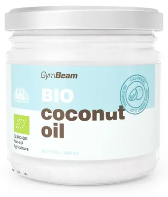 Image de GymBeam - Huile de coco vierge 200 ml