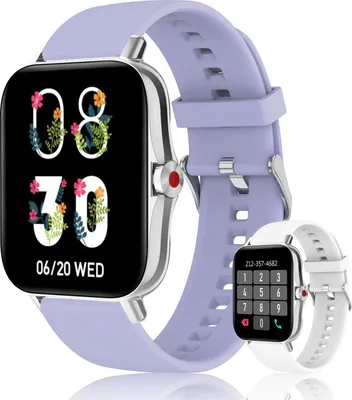 Produktbild von Smartwatch Damen mit Telefonfunktion,1,7" HD Touchscreen Fitness Tracker, IP67 Wasserdicht  mit Schrittzähler,Schlafmonitor für iOS und Android